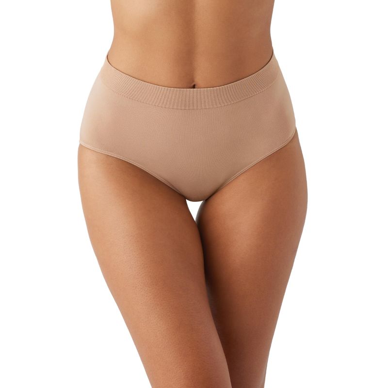 Photo 1 of Wacoal Women's B-Smooth Brief Panty, Praline, XX-Large