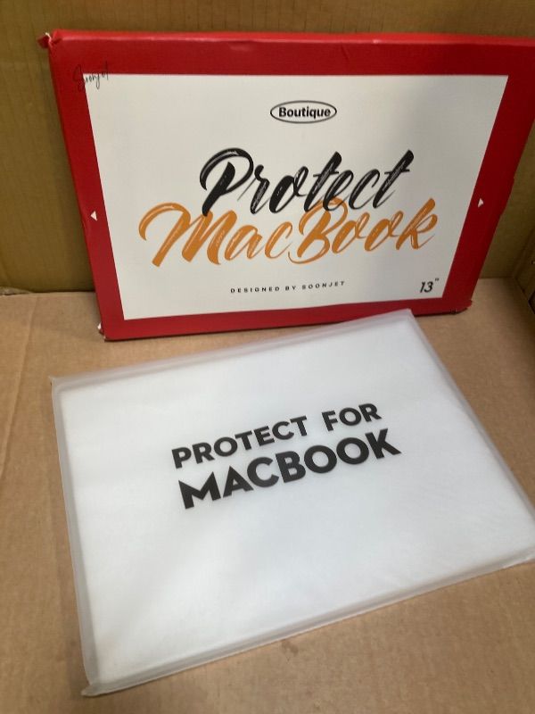 Photo 1 of Soonjet Compatible for MacBook Air 13.6 inch Case M4 M3 M2 2025 2024-2022 Release Model A3240 A3113 A2681, Sturdy Protective Hard Shell Case Cover for MacBook Air M2 13 inch - Matte Clear