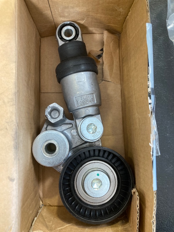 Photo 1 of TUCAREST 39390 (For 2.0L (1988cc)/2.5L;ENG. DESG:SKYACTIV) Drive Belt Tensioner Pulley Assembly Fit For 12-18 Ma-zda 3/14-21 Ma-zda 6 CX-5/16-21 CX-3, CX-9, MX-5 [# PE03-15-980A]