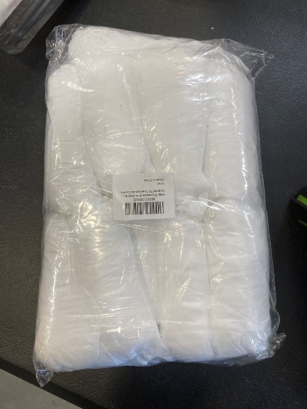 Photo 1 of PeSandy Disposable Arm Sleeves Covers, 100pcs Waterproof PE Oversleeves Covers