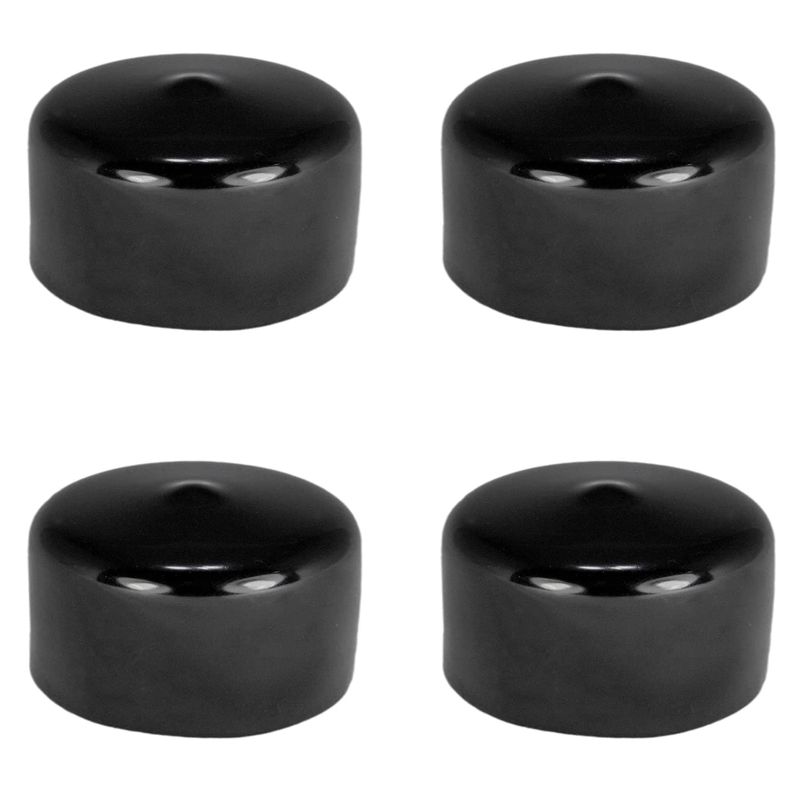 Photo 1 of 3" (75 mm) Rubber End Caps Soft PVC Rubber Plug Thread Protective Sleeve Screw Protective Cap Round Plastic Cover Sleeve