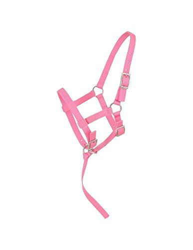 Photo 1 of Tough 1 Adjustable Suckling Halter, Pink, Weanling