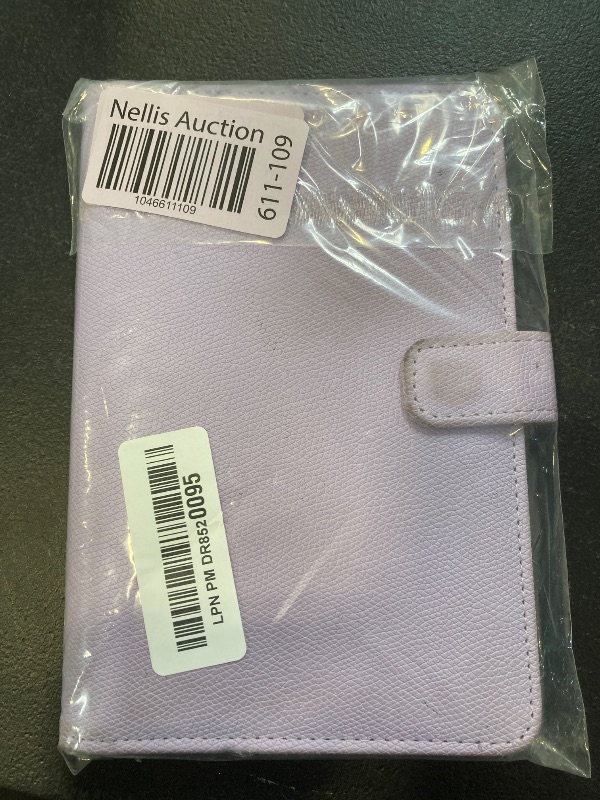 Photo 1 of JKhandy Server Book for Waitress - Leather Waiter Book Server Wallet with Zipper Pocket, Cute Serving Book&Server Note Pads Holder with Magnetic Closure, Lavender Purple