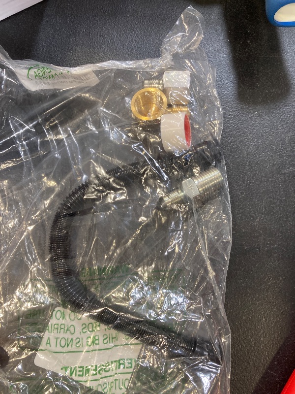 Photo 1 of Stanbroil 3/8" X 12" Non-Whistle Flexible Flex Gas Line Connector Kit for NG or LP Fire Pit and Fireplace