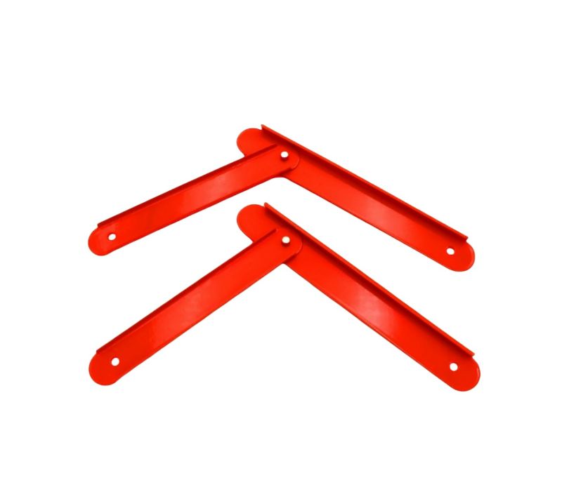 Photo 1 of Kikeep Folding Step Ladder Hinge Attachment 1 Pair 18.8" Stepladders Tie Rod Replacement Kit Aluminum Step Ladder Hinge Replacement Kit Herringbone Ladder Tie Rod Ladder Accessories 1 Pair (18.8")