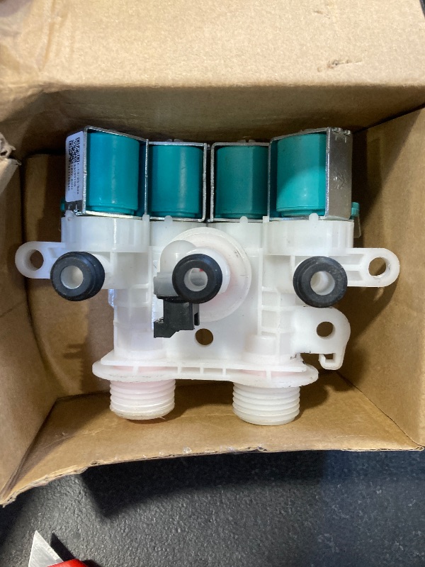 Photo 1 of ?UPGRADED?W11165546 W10758828 Washer Water Inlet Valve - Compatible with Maytag &Whirlpool Washing Machine wm0642hw wm0642hw mah7500aww,mvwb765fw0 mvw6230hw2 Replace#w11096267