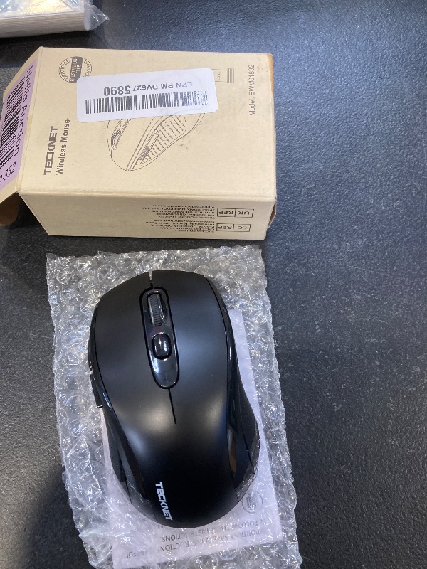Photo 1 of TECKNET Wireless Bluetooth Mouse for MacBook, 2-in-1 Bluetooth Mice for Laptop (BT 5.0+2.4G USB) (NOT Silent)