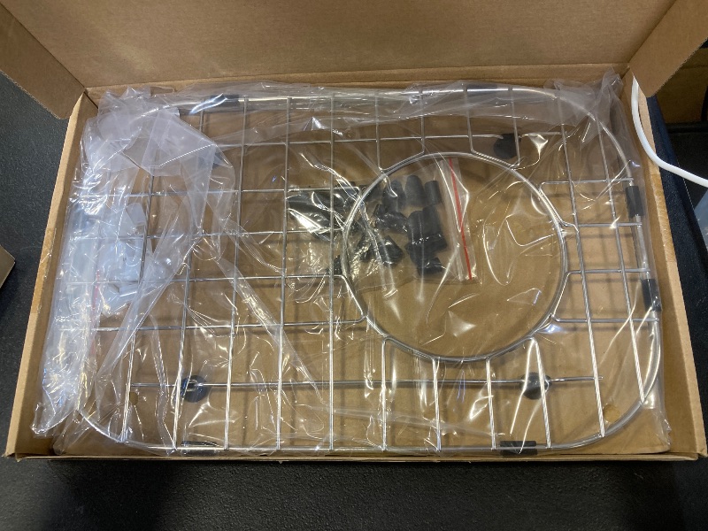 Photo 1 of Serene Valley Sink Bottom Grid 9" x 13-7/8", Rear Drain with Corner Radius 2-3/4", Sink Protector NLW0914R