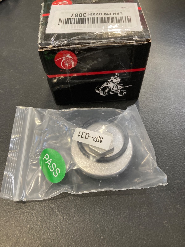 Photo 1 of Oil Drain Plug CAP & O-ring For YAMAHA XT125 XT200 XT225 BW200 TTR225 TTR230 TW200 MOTO-4 YFM 200 225 Bear Tracker 250 YFM250 YFB250 5H0-15351-00-00