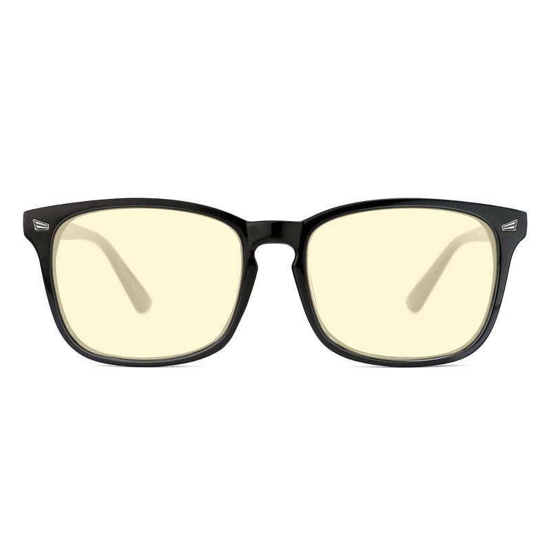 Photo 1 of TIJN Gaming Glasses Blue Light Blocking Glasses for Women Men Nerd Eyeglasses Anti Eyestrain Anti UV Glare