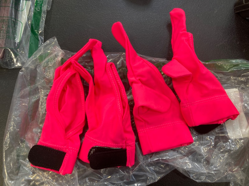 Photo 1 of 4pcs Thumb Sucking Guard Gloves Kids Anti Thumb Sucking Glove Chewy Compression Thumb Sucking Stop Nail Biting Finger Biting Glove for Kids Thumb Guard for Ages 5-12