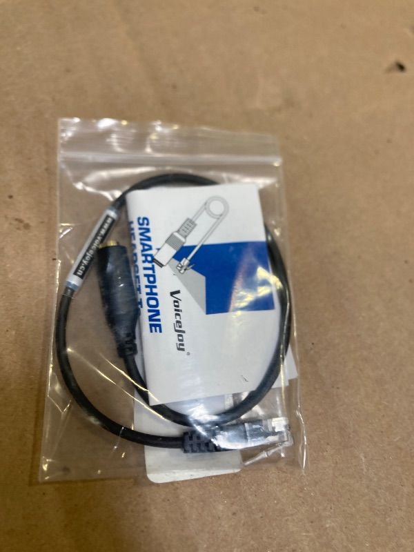 Photo 1 of Headset Adapter Cable 3.5mm Smartphone Headset to RJ9/RJ10 Phone Adapter for ONLY Cisco 7940 7970 7960 6900 8900 Series Phones