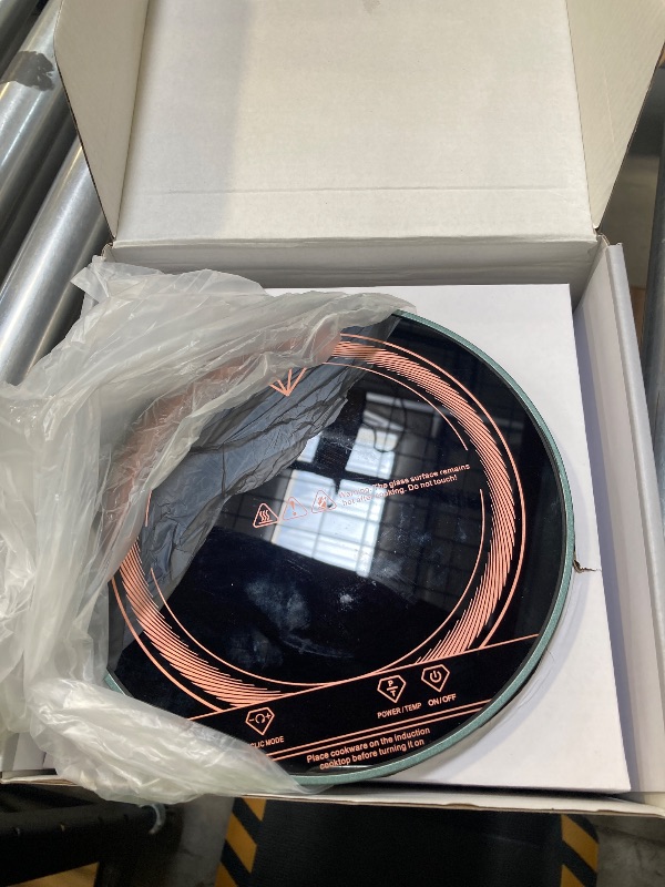 Photo 1 of Abangdun Mini Induction Cooktop, Small Burner 700W/120V Mini Hot Plate Electric Stove Cookter for Traveling Camping small kitchen spaces Small Induction Cooktop for Coffee,Tea & Milk