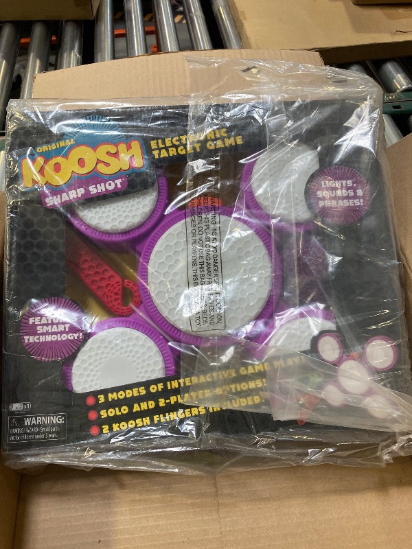 Photo 1 of Koosh Sharp Shot - Interactive Target - 3 Games to Play - Play with Friends or Against Target's AI - for Ages 6+
