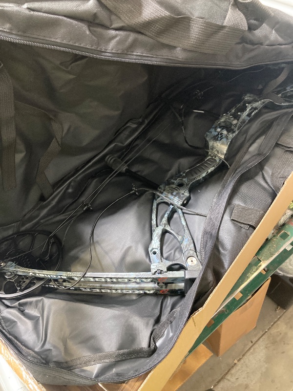 Photo 1 of Compound Bow and Arrow Set 30-70 lbs for Adult, Adjustable Hunting Compound Bow Archery with Limbs Made in USA, Right Hand, 18”-31”, up to IBO 320 fps
