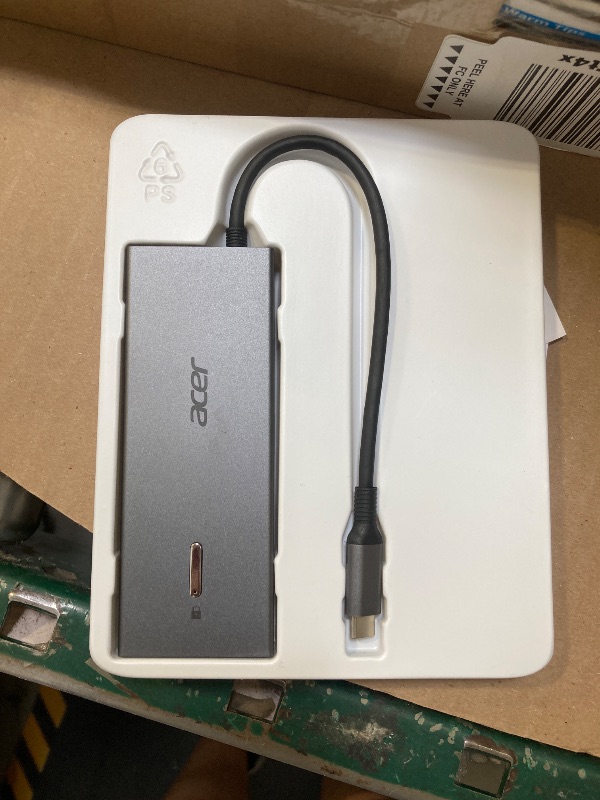 Photo 1 of Acer USB C Docking Station Dual Monitor With 2 HDMI, 9-IN-1 Laptop Docking Station with 4K HDMI, USB A&C 3.0, SD/Micro SD, 100W PD Charging, USB C Dock Compatible with Acer/Dell XPS/HP/Mac/Surface etc