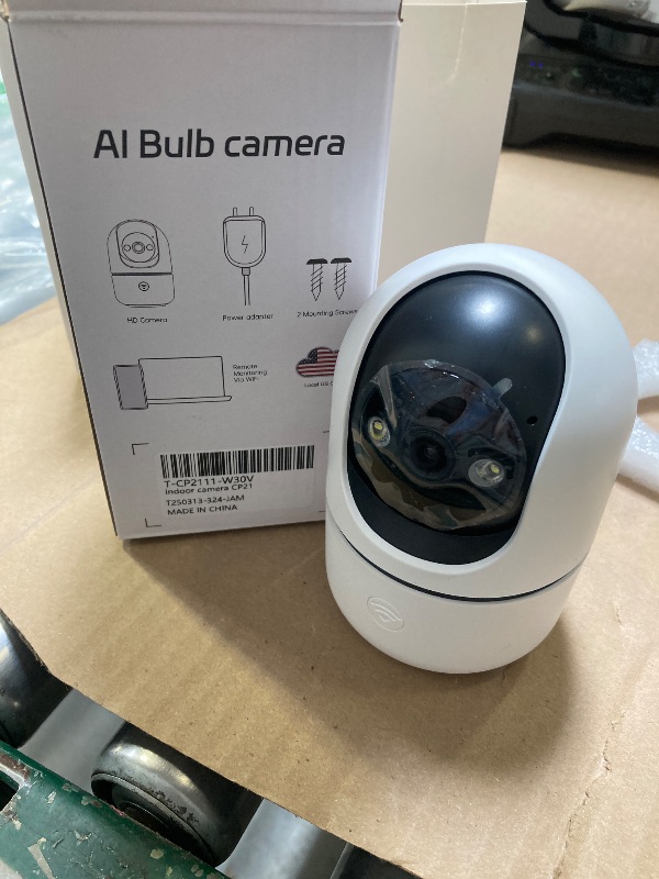 Photo 1 of Indoor Security Camera 2 Packs, 2K 5G WiFi Baby/Pet/Dog/Nanny Cameras for Home Security, 360 PTZ Security Cameras with US Servers Phone App, 911 One-Tap Call,AI Smart Detection,2 Way Talk,Privacy Mode