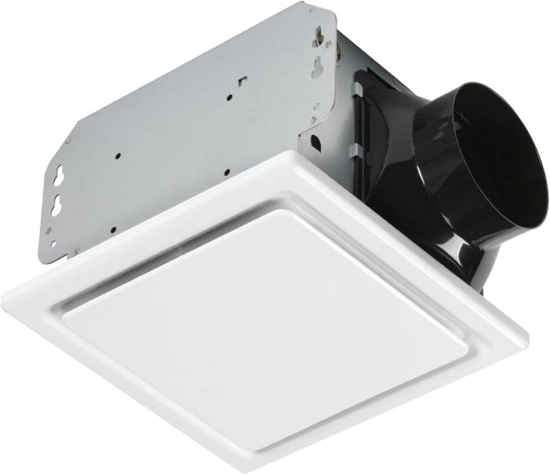 Photo 1 of HOMEWERKS 80 CFM Easy Install Ceiling Mount Bathroom Exhaust Fan