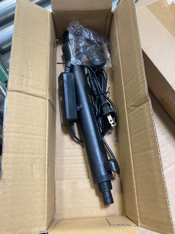 Photo 1 of Qualirey 12W UV Lights for Ponds Aquarium Control Cold Plunge UV Light, Stainless Steel UV Filter Aquarium, Aquarium Clarifier Easy to Installation for Aquarium Indoor Outdoor Removal Algae Plant