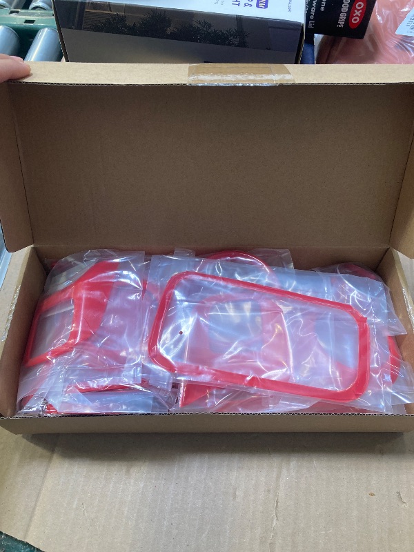 Photo 1 of 26PCS Full Set Interior Trim Kit Compatible With Jeep Wrangler JK JKU 2011-2018 2&4-door Inner Center Console Trim, Door Handle, Cup Holder Cover (Red Decoration Kit) Christmas Car Decorations