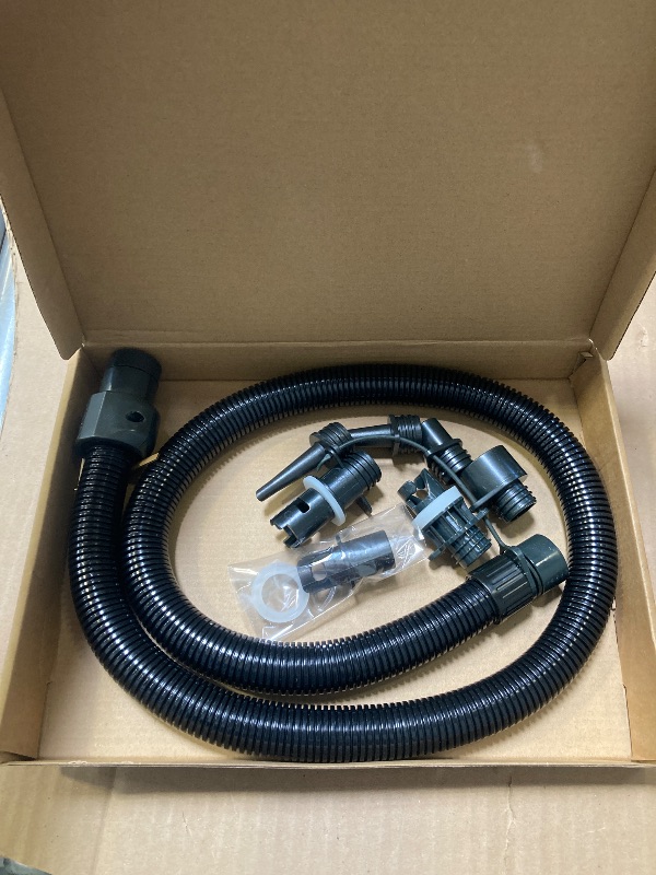 Photo 1 of Therwen 8 Pcs Air Hose Kit Includes Air Pump Hose 7 Nozzles Adaptor Stand up Paddleboard Accessories Paddle Board Replacement Parts Compatible with SUP Electric Air Pump/HT-781/ HT782/ HT790/ HT-792