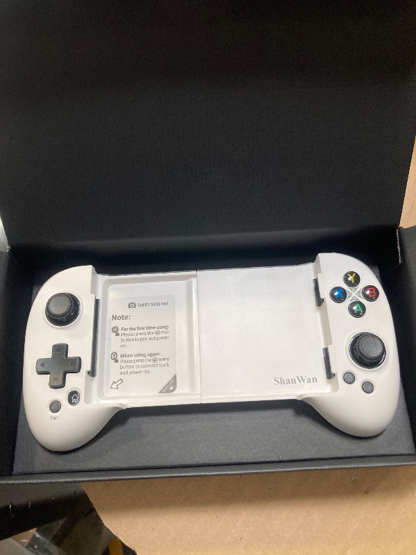 Photo 1 of ShanWan Mobile Game Controller for iphone/Android with PHONE CASE Support, Bluetooth Wireless Gamepad - PS Remote Play, Xbox Cloud, Steam Link, GeForce NOW, MFi Arcade Games-Long Battery Life