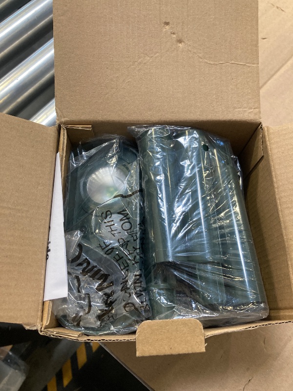 Photo 1 of 2PACK Solar Ultrasonic Animal Repellent Outdoor, Deer Repellent Devices Squirrel Cat Raccoon Rabbit Dog Deterrent, Keep Rodent Chipmunk Away Motion Detection with Flash Light for Yard Garden Lawn