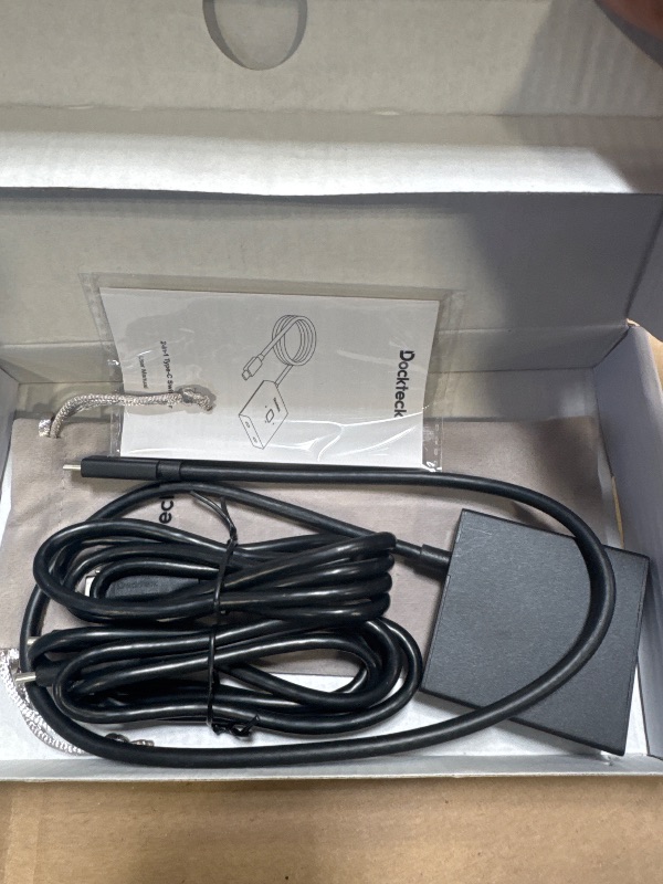 Photo 1 of Dockteck USB C Switch, Bi-Directional Switcher 1 in 2 Out/2 in 1 Out, USB Switch with 4K@60Hz, 10Gbps Transfer Speed, 100W PD Charging, 3.3FT USB-C Full Featured Cable for Printer, Laptop,Scanner,SSD