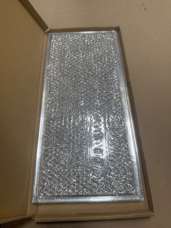 Photo 1 of Fits for Whirlpool W10208631A Microwave Grease Filter - Approx 13" x 6" (2-Pack) by AMI PARTS