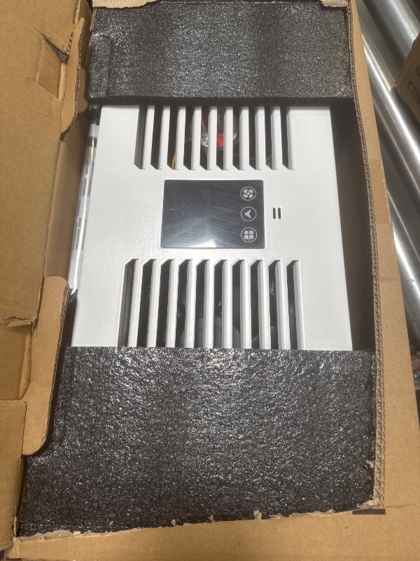 Photo 1 of Room to Room Fan with Remote Control, 300CFM Through Wall Vent Fan with Temperature Control, 5-Speed Circulating Ventilation, for Kitchen, Laundry, Hardwired, RTR300-CV
