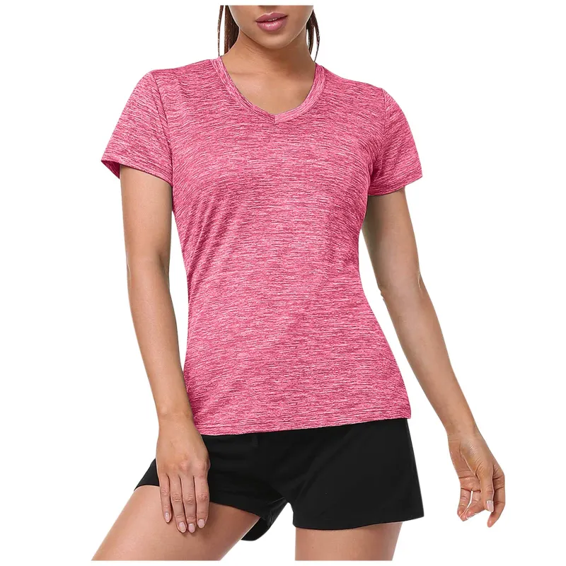 Photo 1 of XERSION Women's V-Neck Moisture Wicking Quick Dry Workout T-Shirt ( Size Pm )