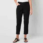 Photo 1 of Liz Claiborne Sara Womens Mid Rise Capri Pants ( size 14 P ) 
