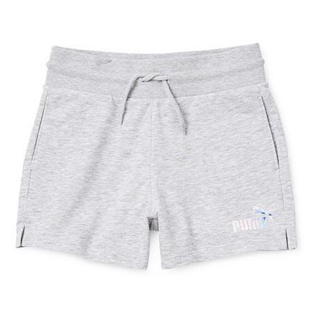 Photo 1 of Puma Mommy & Me Big Girls Mid Rise Running Short, 12-14 (l), Gray