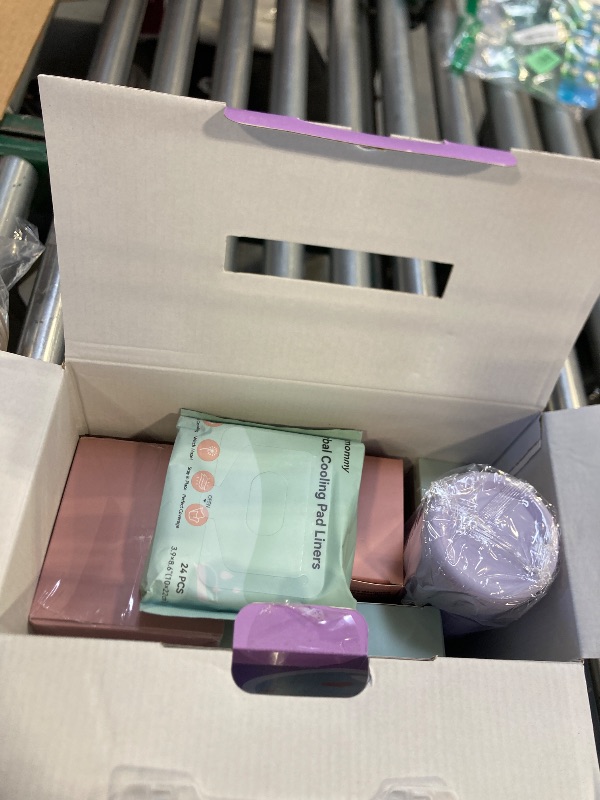 Photo 1 of Glamommy Postpartum Recovery Essentials Kit for Women, Labor & Delivery Postpartum Care, Peri Bottle, Cooling Spray, Disposable Postpartum Underwears, Postpartum Pads, Hot&Cold Packs, Soothing Liners
