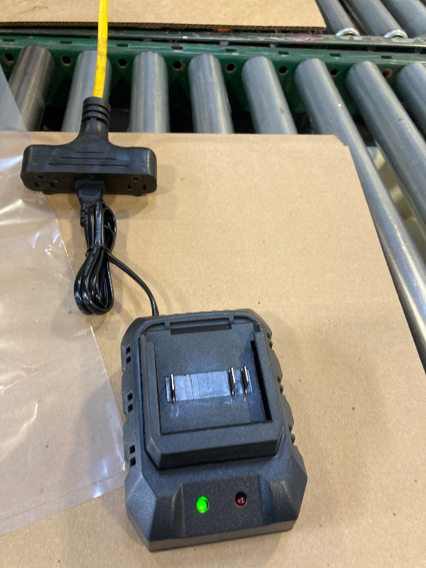 Photo 1 of 21v Battery Single Port Rapid Charger Base, Fast Charger Compatible 21v Lithium-Ion Battery by SHINTYOOL (Battery Not Included)