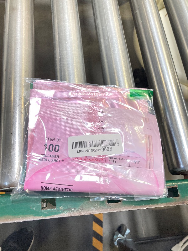 Photo 1 of VT COSMETICS Collagen Reedle Shot 100 2-Step Hydrogel Mask(34.5gx4ea), Intensive Firming, Exosome 500Da Collagen, Fine Lines, Overnight Melting Mask, Korean Facial Mask, Pink Collagen