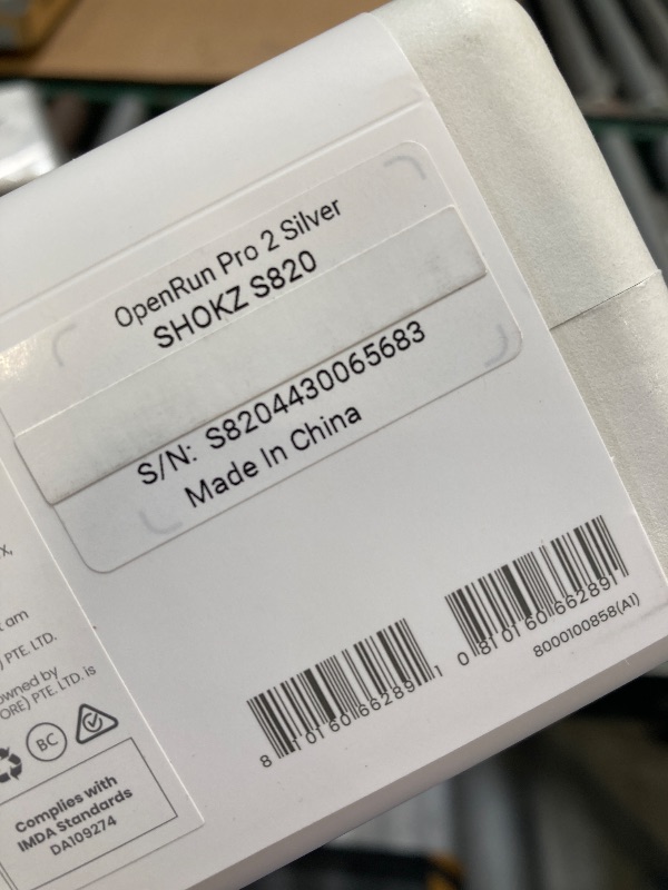 Photo 1 of SHOKZ New OpenRun Pro 2 - Open-Ear, Bone Conduction Sport Headphones - with Reflective Strip - Sweat Resistant, Workout Headphones - Secure, Wireless, Comfortable Fit-Deep Bass and Smart Mic App