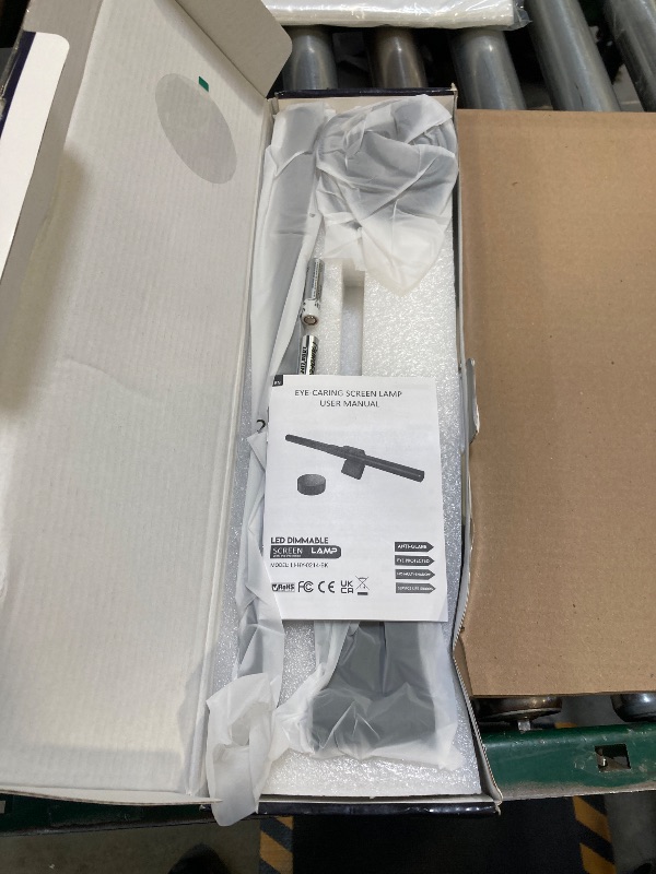 Photo 1 of Quntis Computer Monitor Lamp, Screen Monitor Light Bar for Eye Caring, USB Reading LED Task Lamp with Auto-Dimming, Dimmable Light Bar, Touch Control, No Glare Space Saving Home Office Desk Lamps