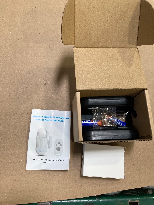 Photo 1 of Pool Door Alarms for Home Security Loud, 0-120 Db Volume Ajustable with 4 Modes, Wireless Door Alarm with Remote for Kids Safety/Dementia Patients/Home/Pool (2 Sensor & 1 Remote)