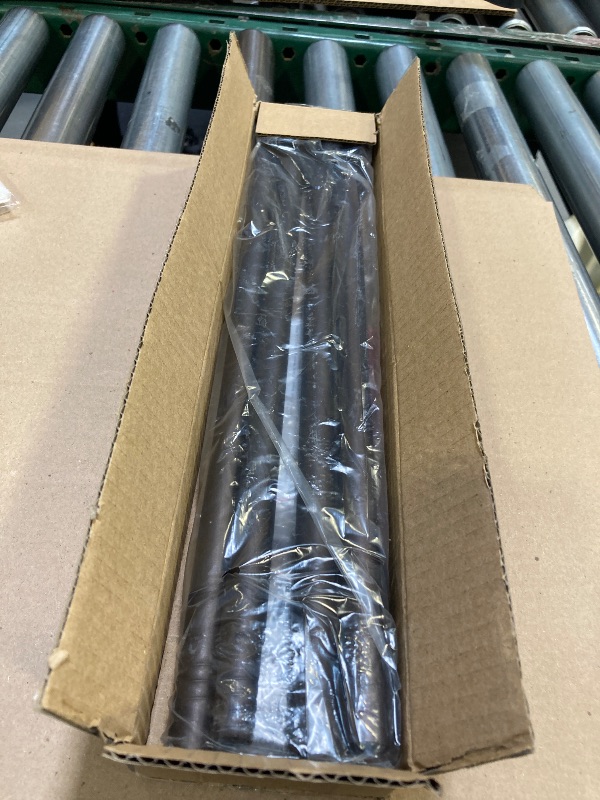 Photo 1 of Authandis 5/8 Inch Diameter Curtain Rods With Brackets,Bronze Splicing Stainless Steel Heavy Duty Drapery Curtain Rod Set 30 to 60" Easy Install