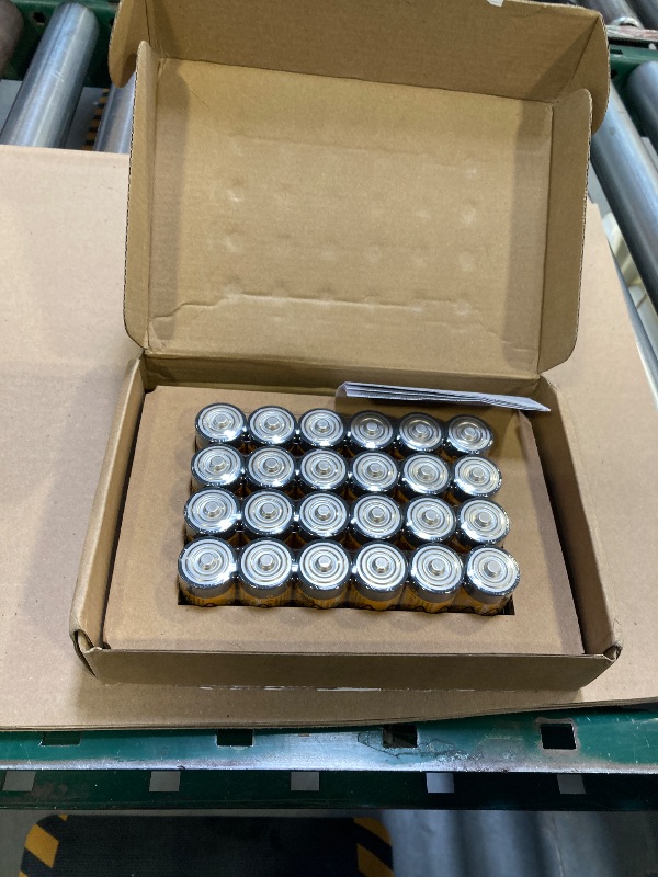 Photo 1 of Amazon Basics 24-Pack C Cell Alkaline All-Purpose Batteries, 1.5 Volt, 5-Year Shelf Life