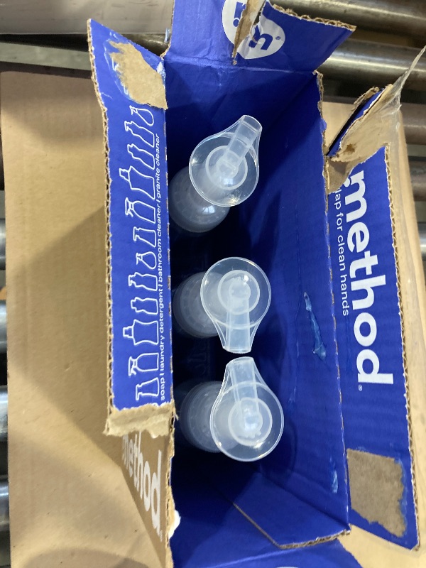 Photo 1 of Method Foaming Hand Soap, Sea Minerals, Paraben and Phthalate Free, Biodegradable Formula, 10 fl oz (Pack of 3)