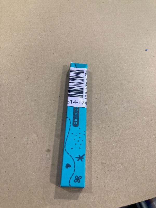 Photo 1 of ARTISTRO 2 Black Dual-Tip Fabric Markers - Fabric Decorating Kit - Permanent for Clothes - No Bleed Pens for T-Shirts, Bags, Textile, Canvas, and More (Brush Tip and Fine Tip)