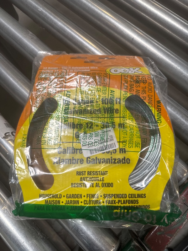 Photo 1 of OOK 50141 12 Gauge, 100ft Steel Galvanized Wire