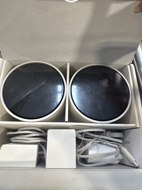 Photo 1 of TP-Link Deco AX3000 WiFi 6 Mesh System - Covers up to 4500 Sq.Ft, Replaces Wireless Router and Extender, 3 Gigabit Ports per Unit, Supports Ethernet Backhaul (Deco X55, 2-Pack)