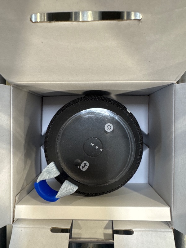 Photo 1 of Ultimate Ears WONDERBOOM 4 Portable Waterproof Bluetooth Speaker with Big Bass and 360-Degree Sound, Dustproof Floating Speaker with 131ft (40m) Range - Black