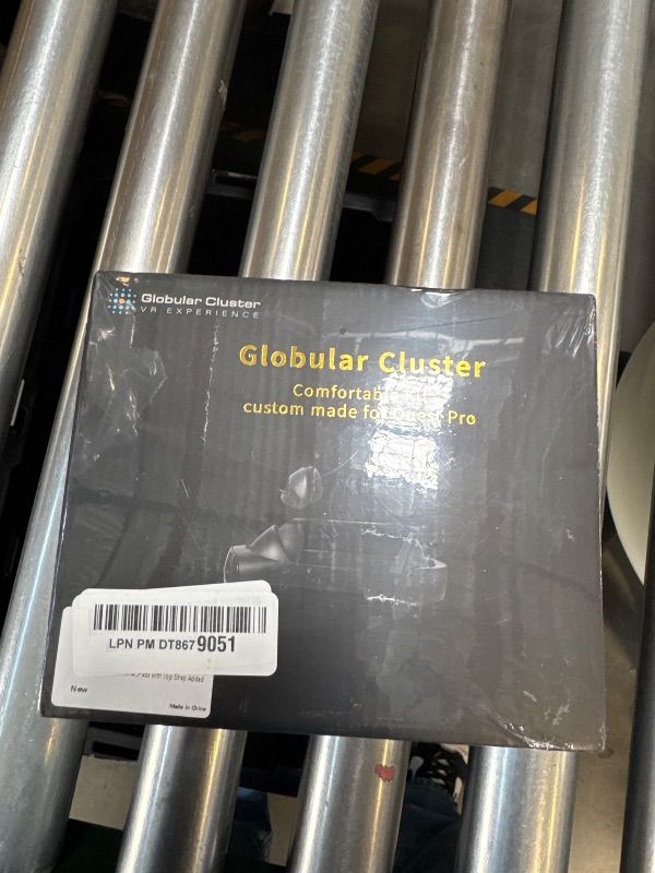 Photo 1 of Globular Cluster Comfortable Kit Compatible with Meta Quest Pro-Soft and Bigger Forehead Pads and Rear Pads with Top Strap Added