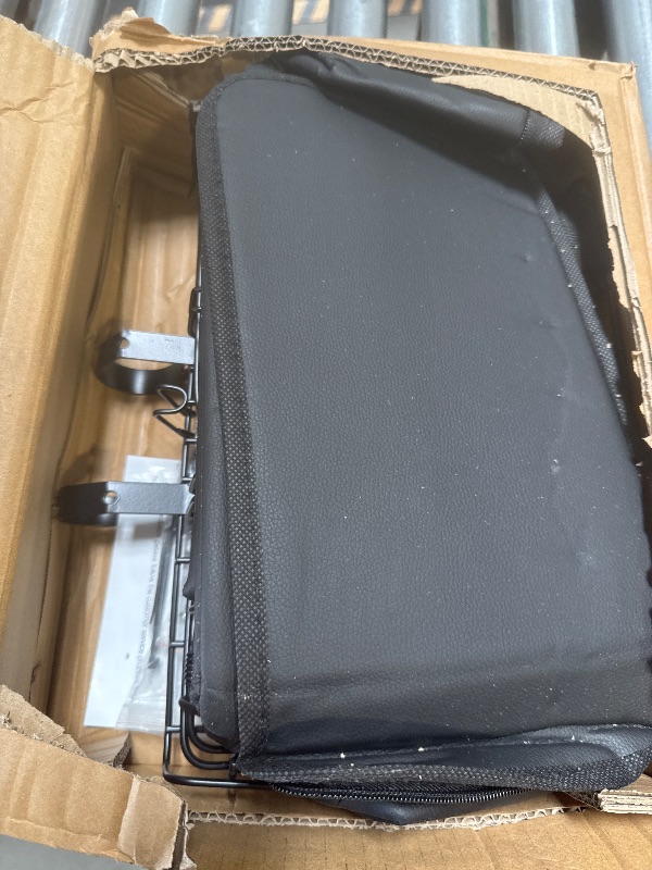 Photo 1 of Bike Basket, Folding Bike Basket Front, Metal Bicycle Basket with Removable Waterproof Liner Bag, Easy to Installation Bicycle Bag, Front Basket for Electric Bike and Adult Bikes