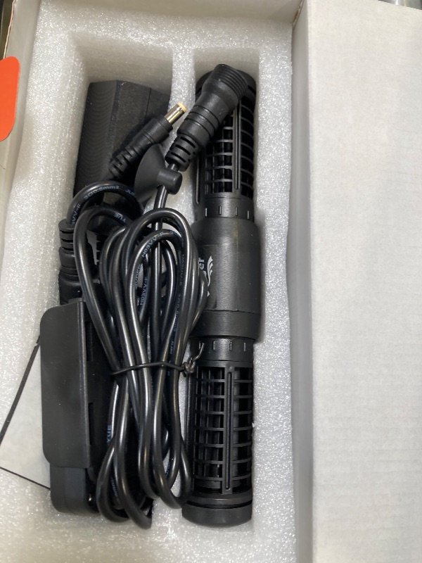 Photo 1 of hygger Aquarium Wave Maker, Adjustable Cross Flow Pump with LED Display Controller, Magnetic DC 24V Aquarium Powerhead for Freshwater and Marine Reef Aquariums Up to 135 Gallon (18w)