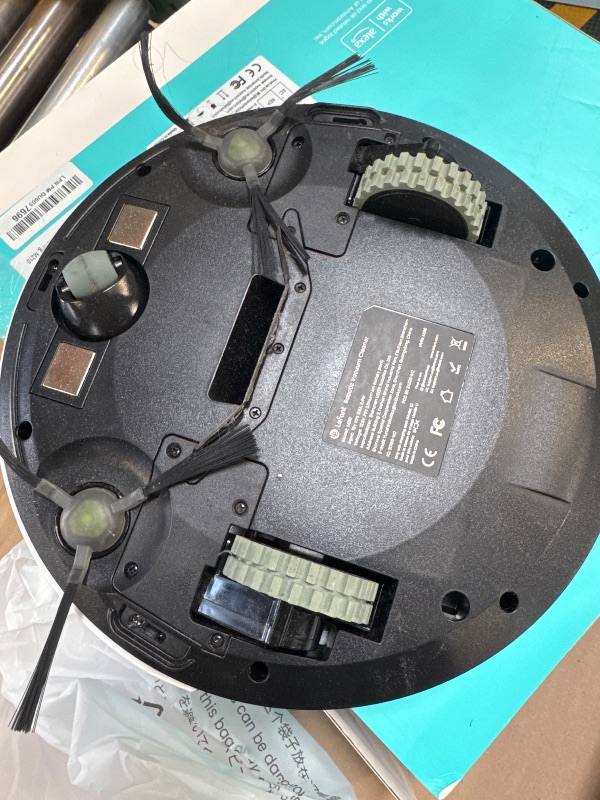 Photo 1 of Lefant Robot Vacuum Cleaner, Strong Suction, 120 Mins Runtime, Slim, Low Noise, Automatic Self-Charging, Wi-Fi/App/Alexa Control, Ideal for Pet Hair Hard Floor and Daily Cleaning, M210
